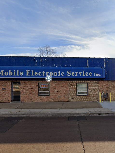 Mobile Electronic Service building